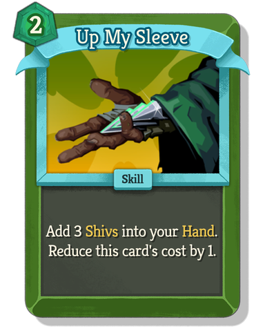 Up My Sleeve
