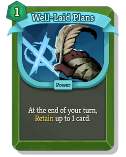 Well-Laid Plans