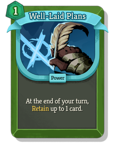 Well-Laid Plans