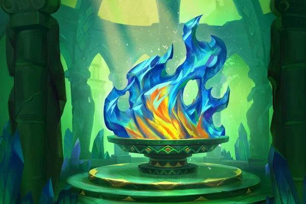 Frozen Flame