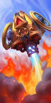 Flame Jet Drone