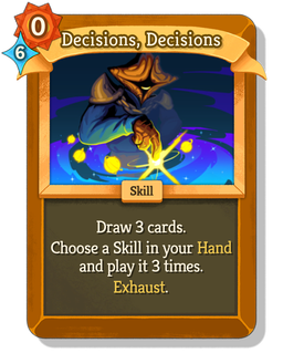 Decisions, Decisions