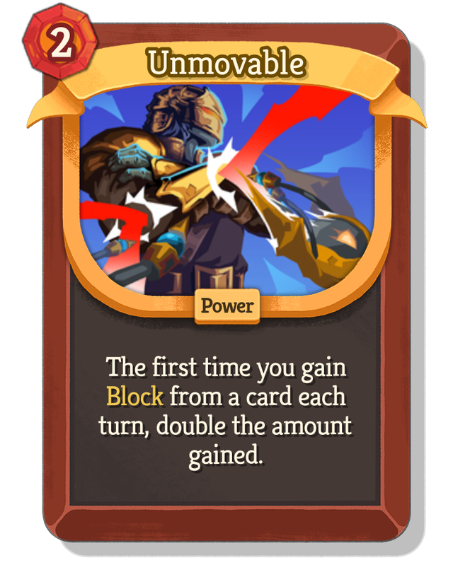 Unmovable