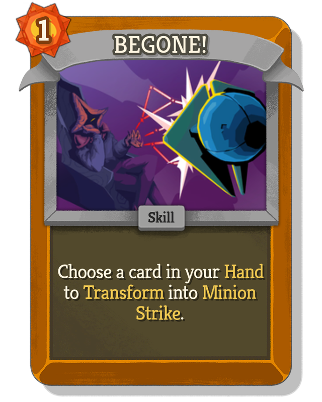 BEGONE!
