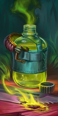 Caustic Solvent