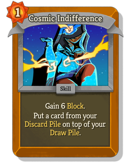 Cosmic Indifference