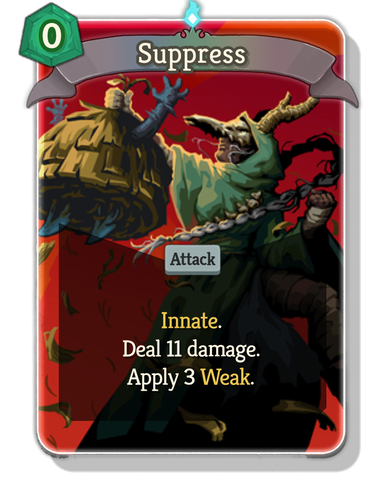 Suppress