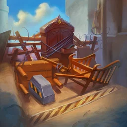 Makeshift Barricade