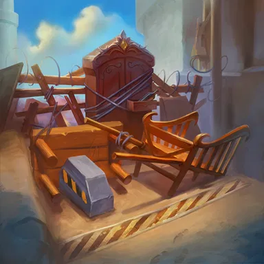 Makeshift Barricade