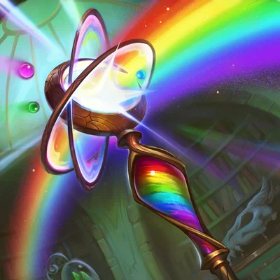 Rainbow Staff