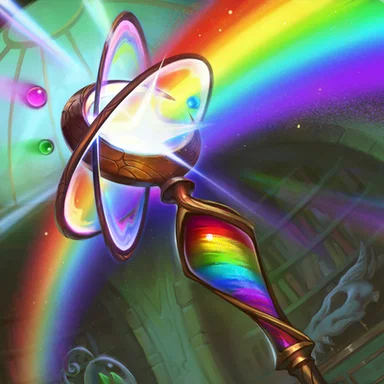 Rainbow Staff