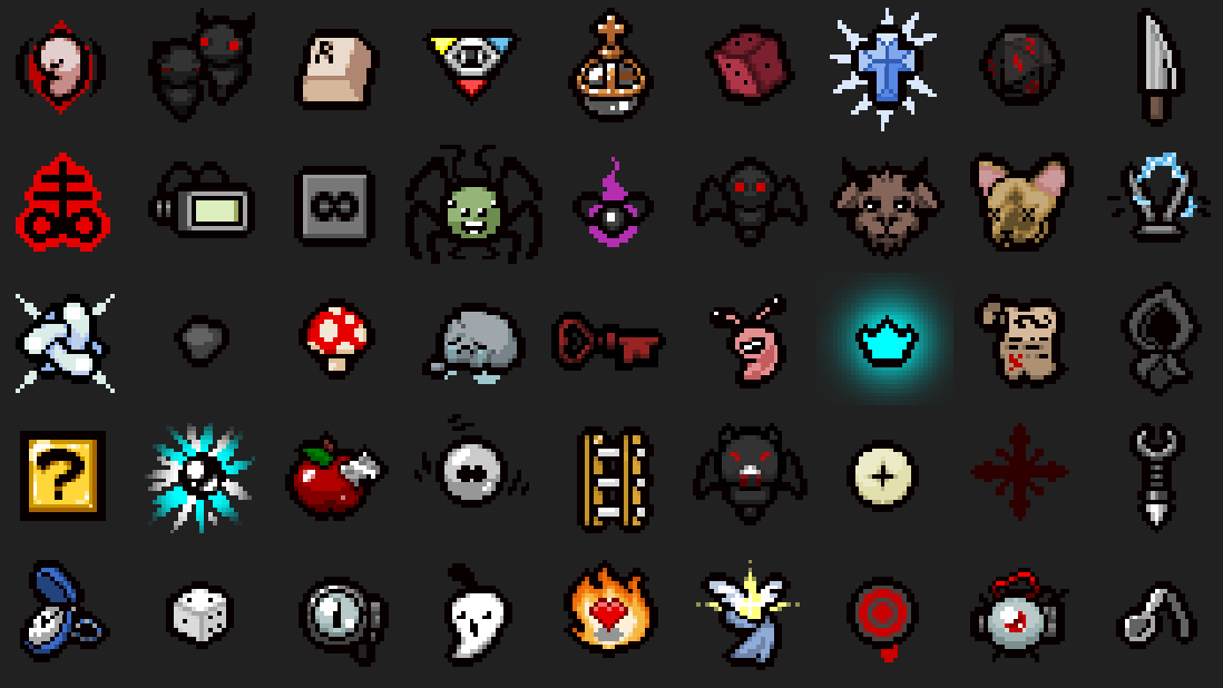 The Binding of Isaac Items