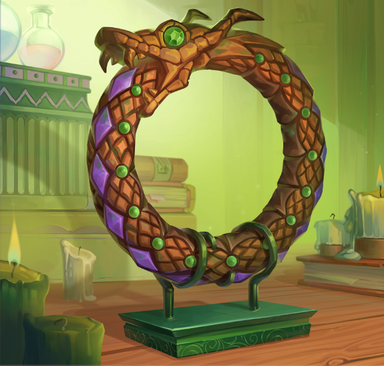 Ouroboros Statue